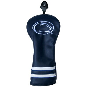 navy vintage fairway headcover with embroidered Penn State Athletic Logo